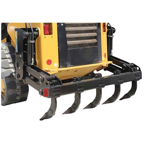 skid steer rear ripper attachment|skid loader ripper attachments.